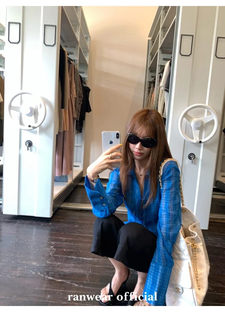 블랙 포켓 앵클 플레어 팬츠 상세 이미지 47