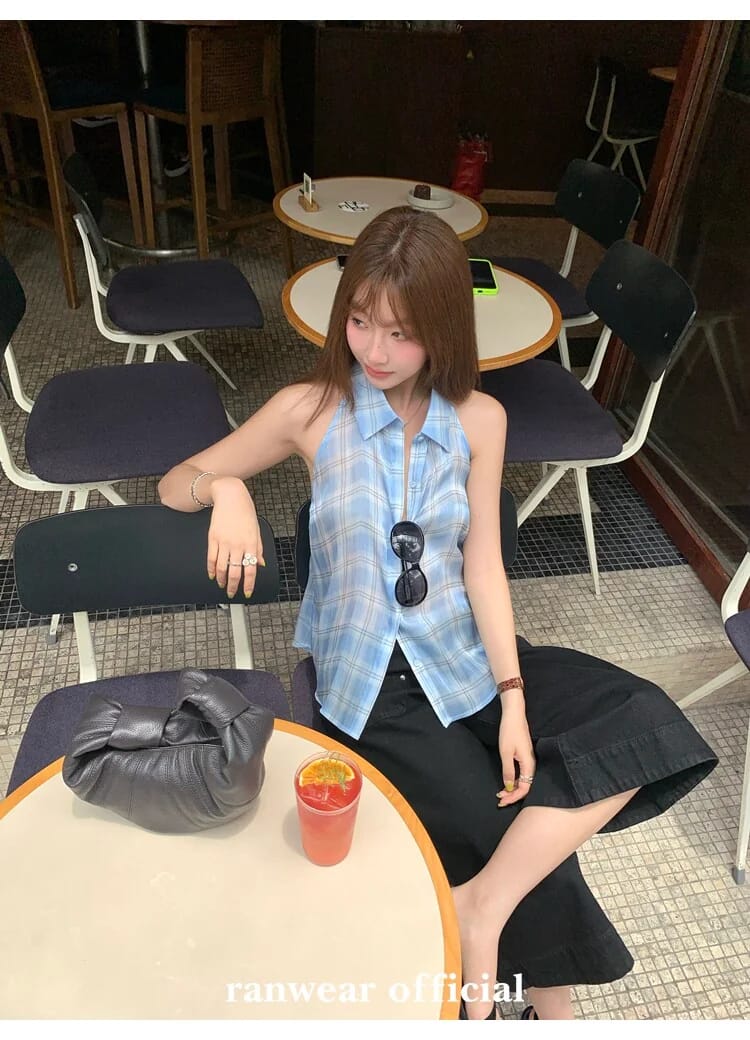 블랙 포켓 앵클 플레어 팬츠 상세 이미지 26