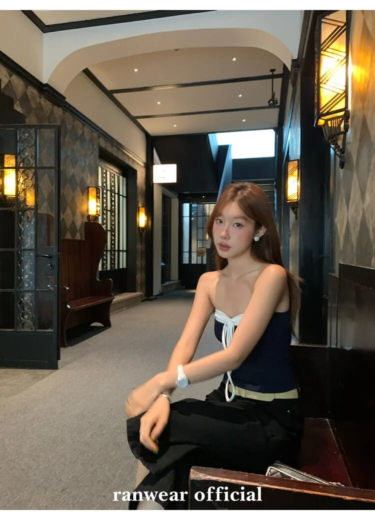 블랙 포켓 앵클 플레어 팬츠 상세 이미지 51