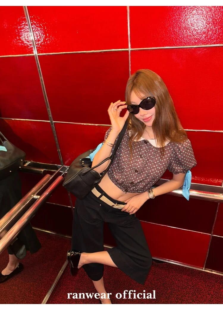 블랙 포켓 앵클 플레어 팬츠 상세 이미지 60