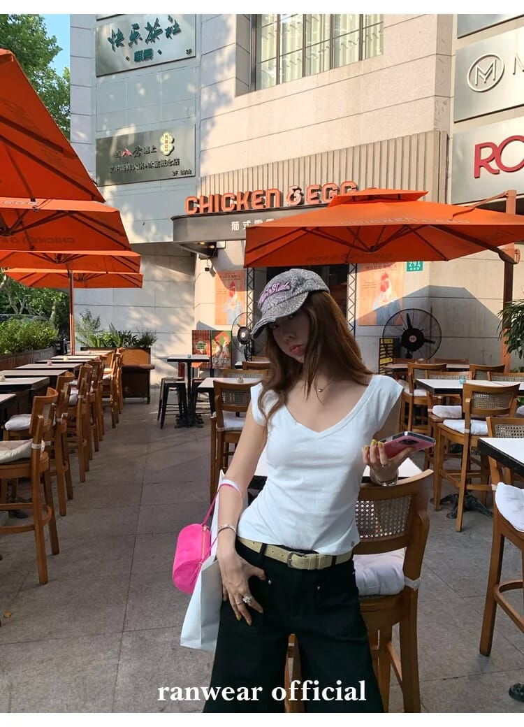 블랙 포켓 앵클 플레어 팬츠 상세 이미지 90