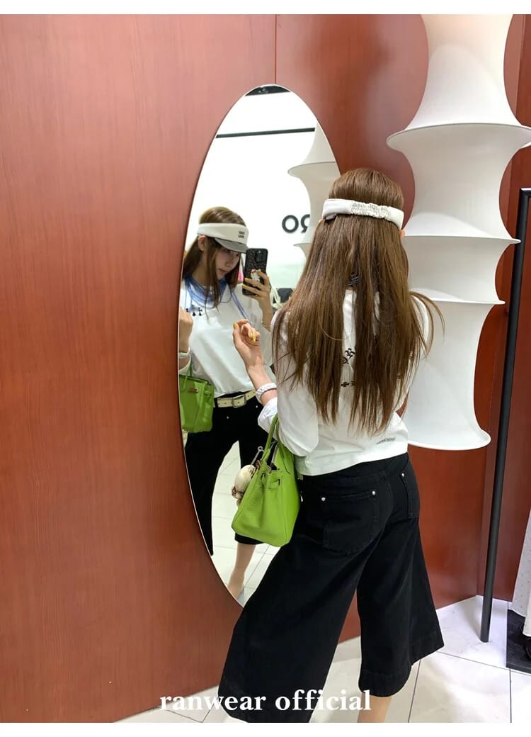 블랙 포켓 앵클 플레어 팬츠 상세 이미지 63