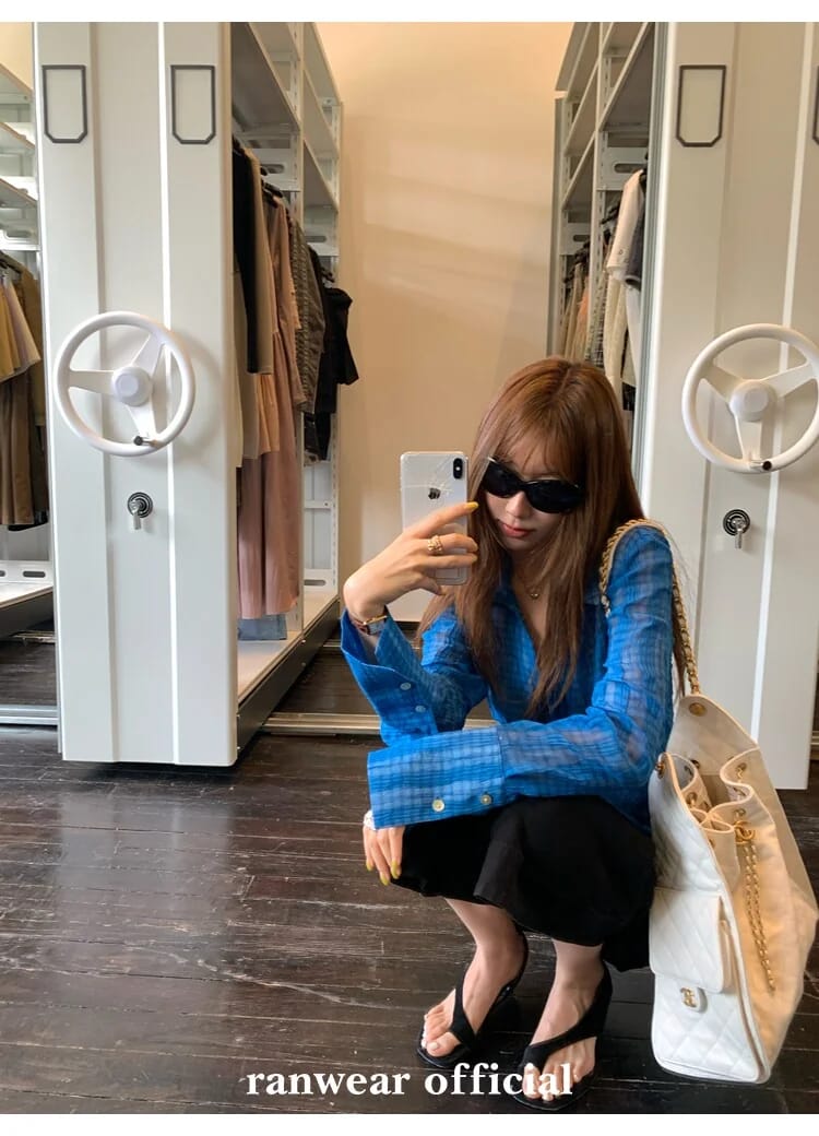 블랙 포켓 앵클 플레어 팬츠 상세 이미지 20