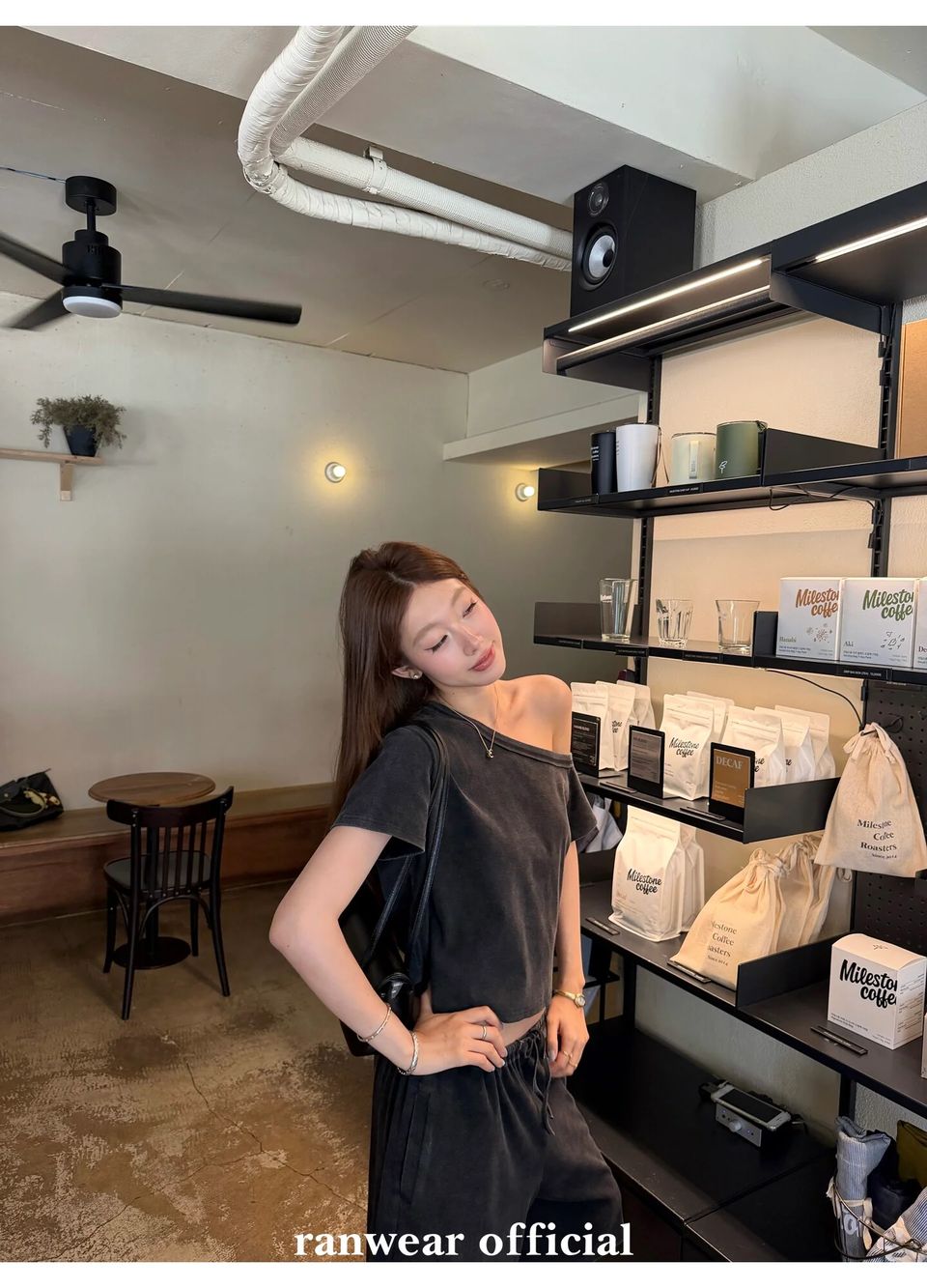 워시드 원숄더탑 백스트랩 버뮤다팬츠 (개별선택) 상세 이미지 52