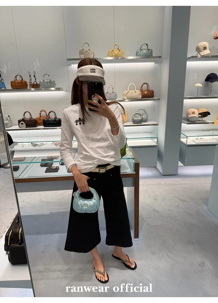 블랙 포켓 앵클 플레어 팬츠 상세 이미지 88