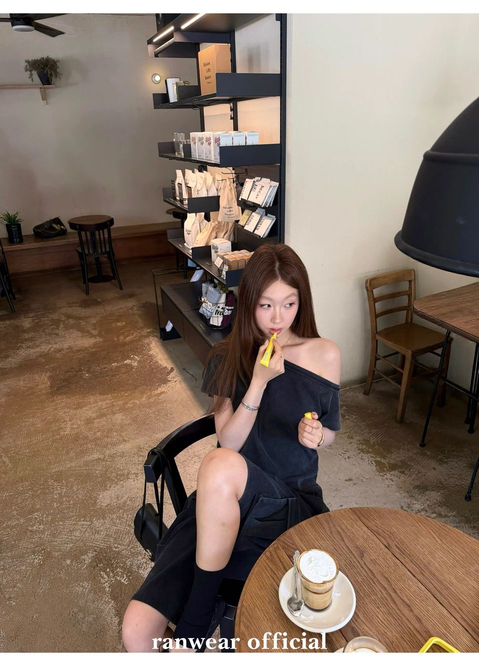 워시드 원숄더탑 백스트랩 버뮤다팬츠 (개별선택) 상세 이미지 63