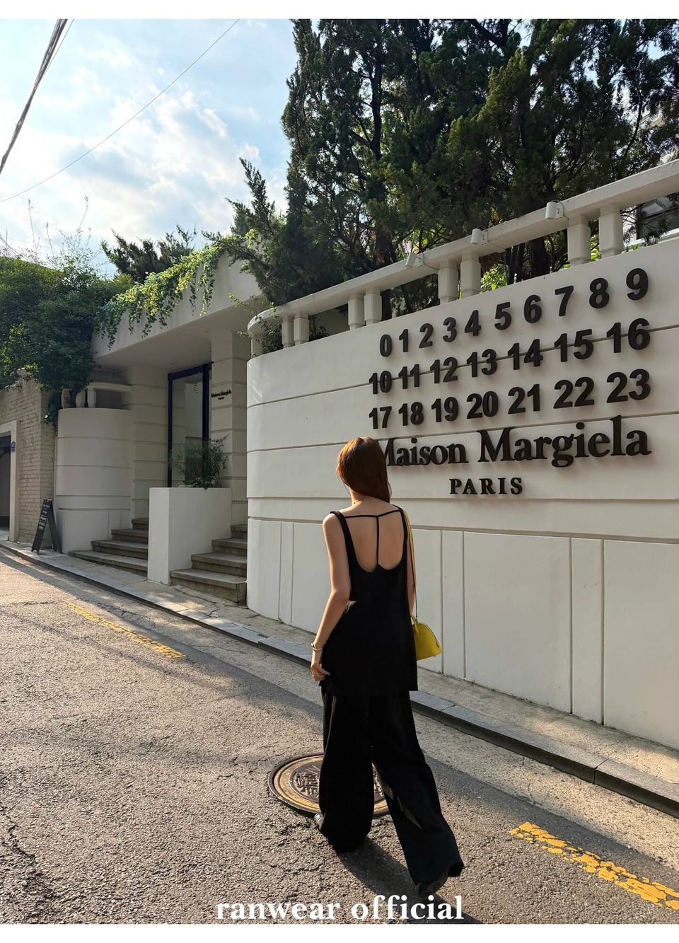 블랙 보트넥 백리스 원피스 밴딩팬츠 (개별선택) 상세 이미지 41
