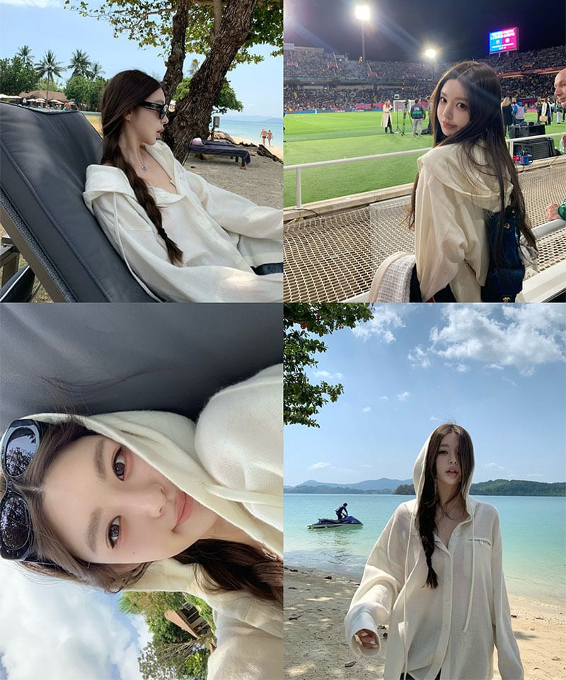스프링 루즈핏 후드 셔츠 추가 이미지 4