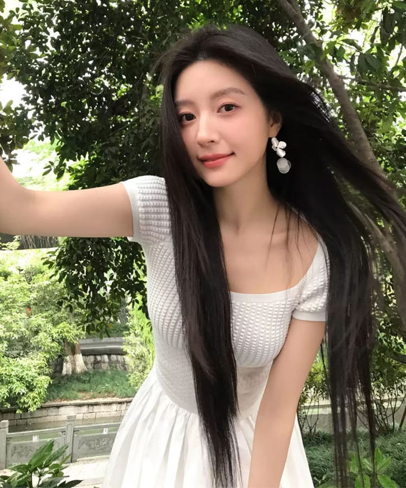스퀘어 펀칭와플 반팔니트 추가 이미지 4