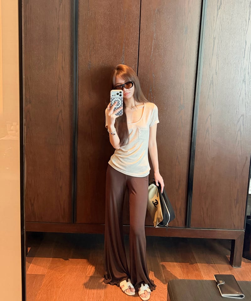플로우 레터스 햄 밴딩팬츠 대표 이미지
