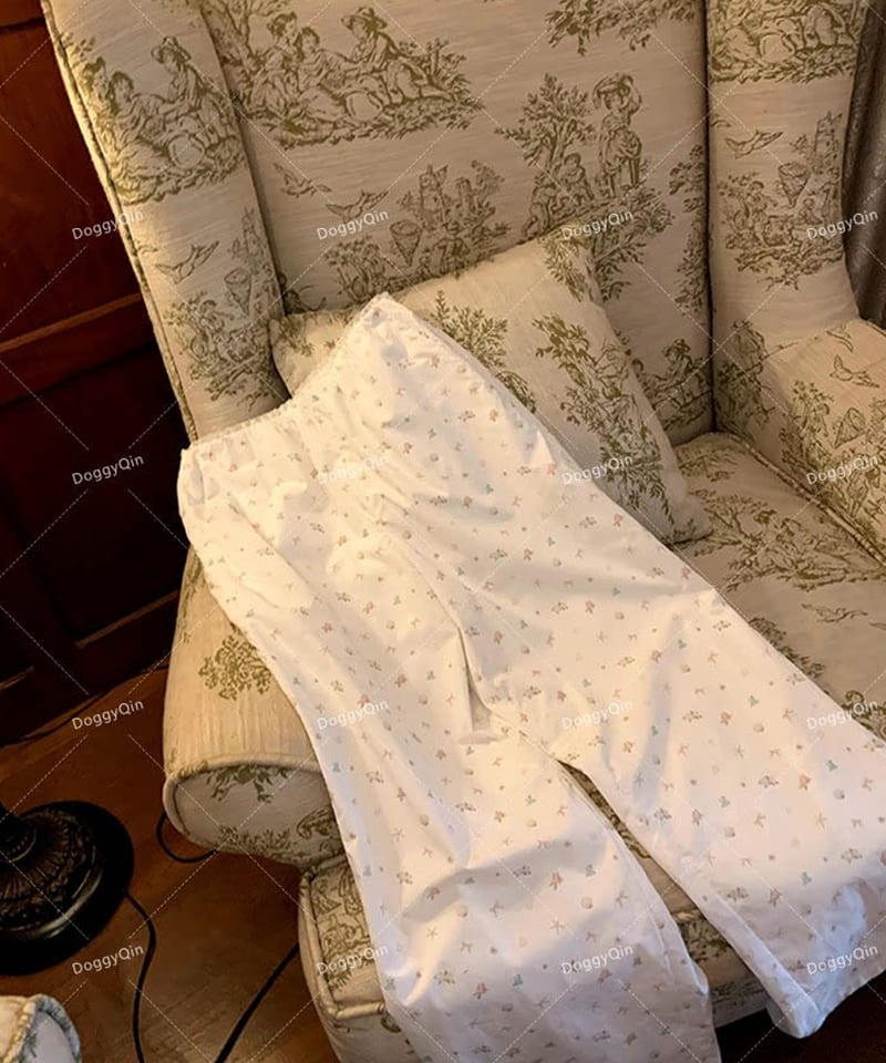 화이트 블라우스 숏츠 롱팬츠 쓰리피스 (개별선택) 추가 이미지 3