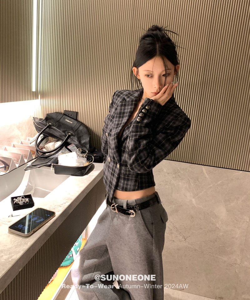 트임 울모직 와이드팬츠 추가 이미지 2