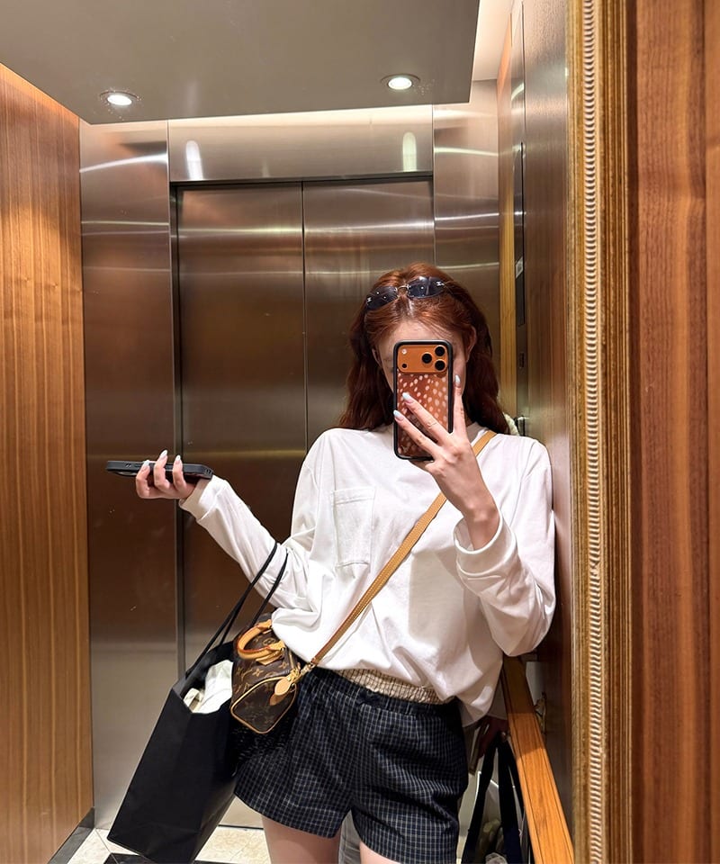 SS 코튼 선블록 포켓 롱 긴팔탑 대표 이미지