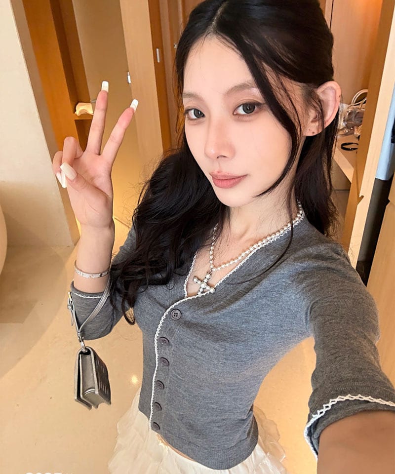 메쉬 쉬폰 티어드 롱스커트 추가 이미지 3