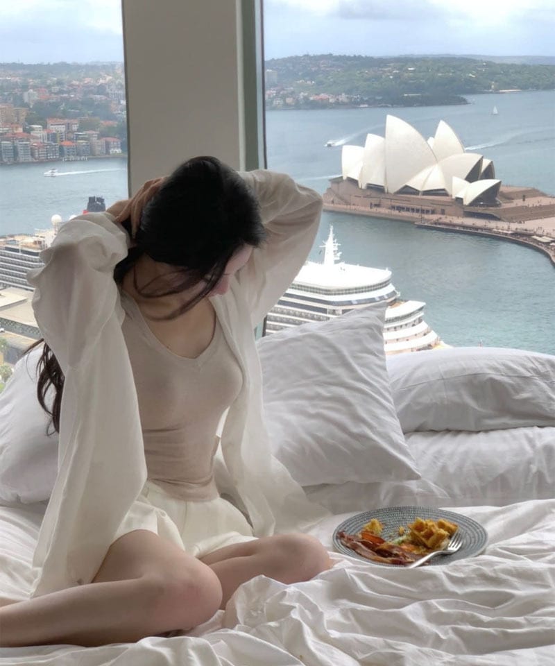 텐셀 린넨 루즈핏 화이트 셔츠 대표 이미지