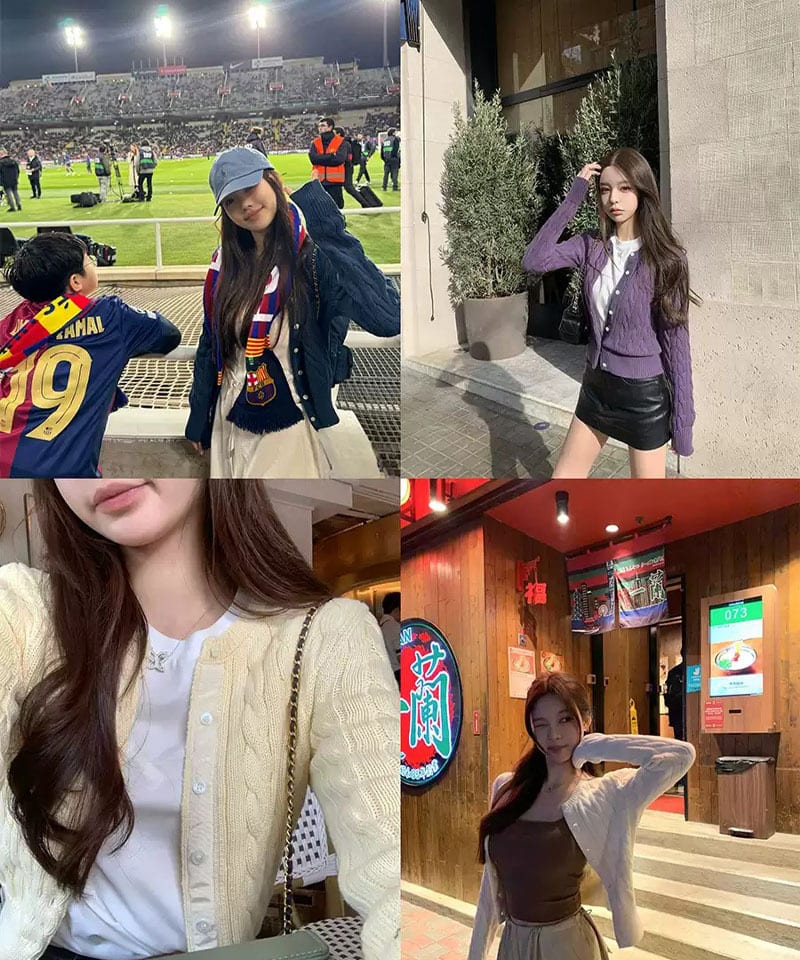 코튼 꽈배기니트 가디건 추가 이미지 4