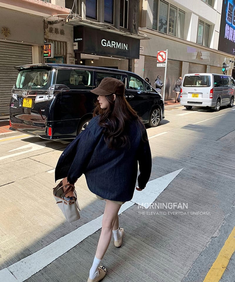 모달 린넨 루즈핏 셔츠 추가 이미지 1