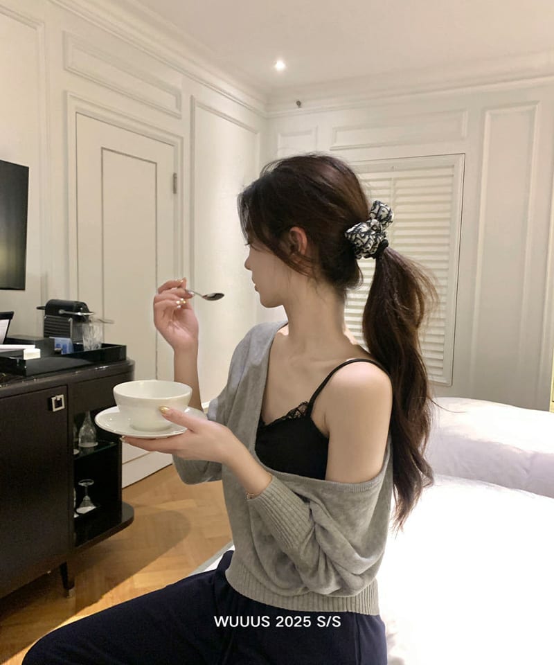 루즈핏 브이넥 이너탑 니트세트 (개별선택) 대표 이미지