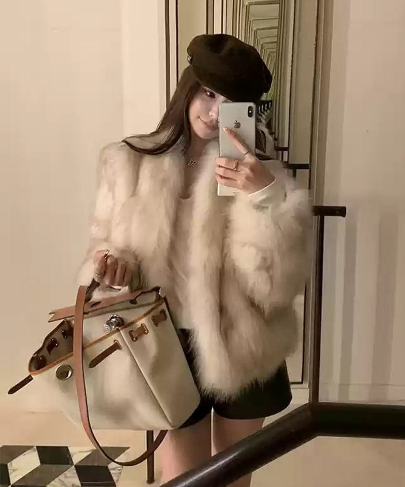 [프리미엄] 네추럴 노카라 사가폭스퍼 자켓 대표 이미지