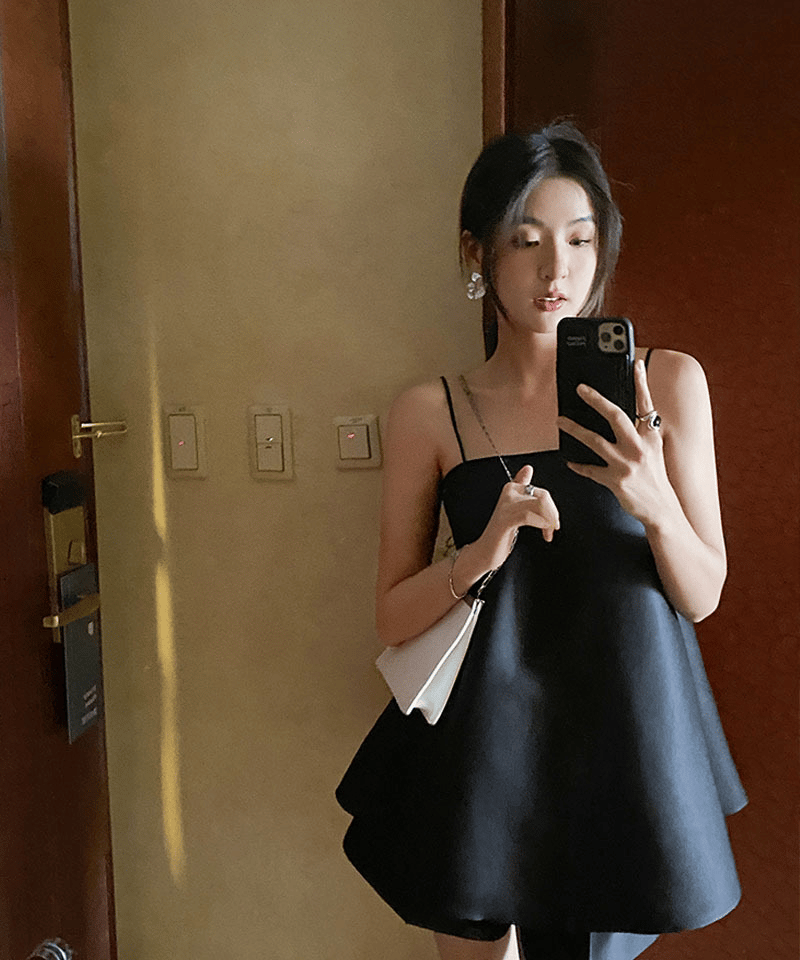 새틴 플레어탑 숏팬츠 투피스 (개별선택)-화이트 숏팬츠L 빠른배송 대표 이미지
