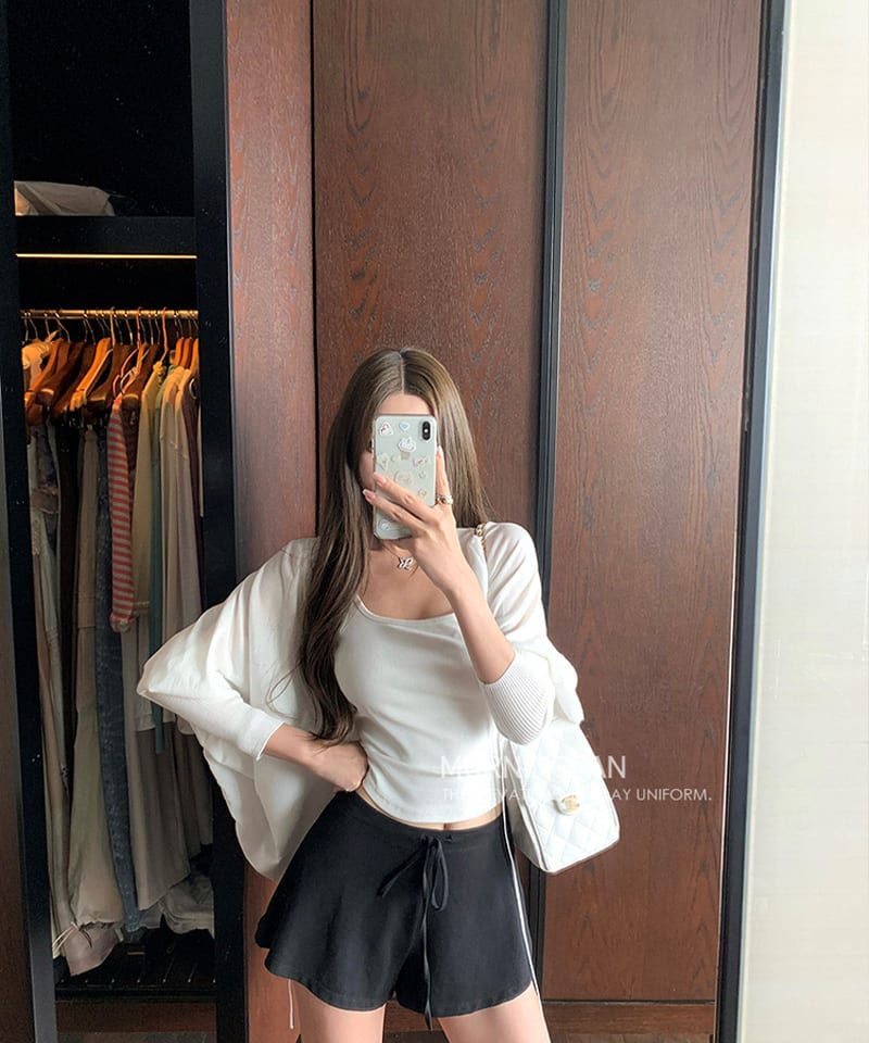 모달100 루즈 드레이프 여름 가디건 추가 이미지 3