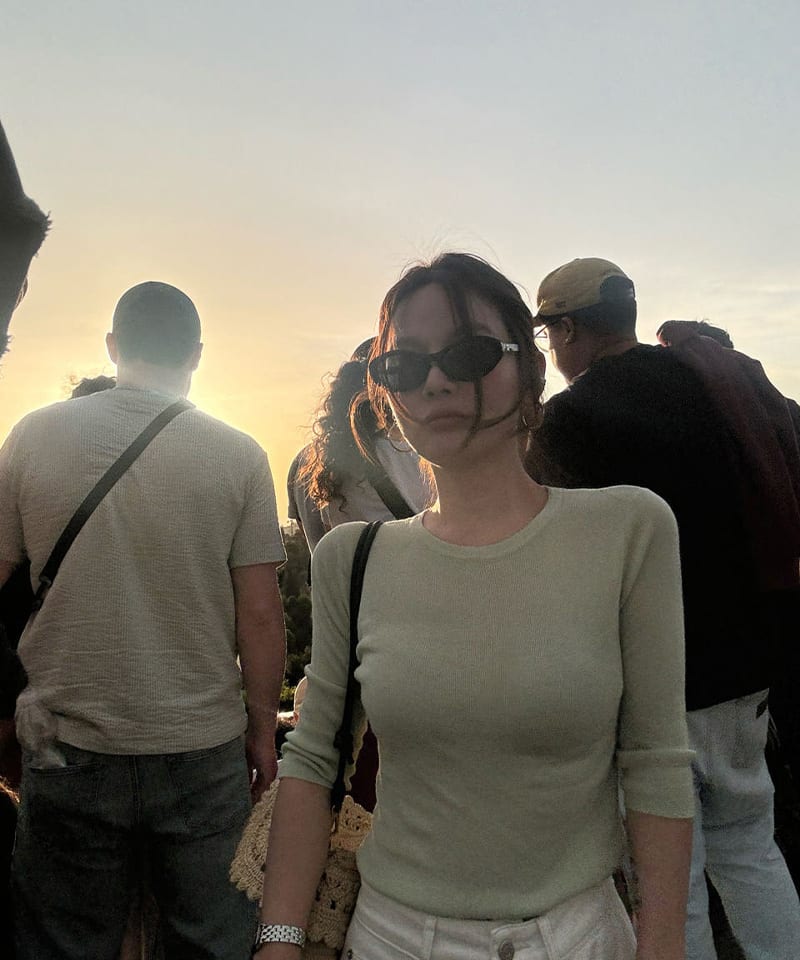 SS 모달 라운드 7부 니트탑 추가 이미지 4
