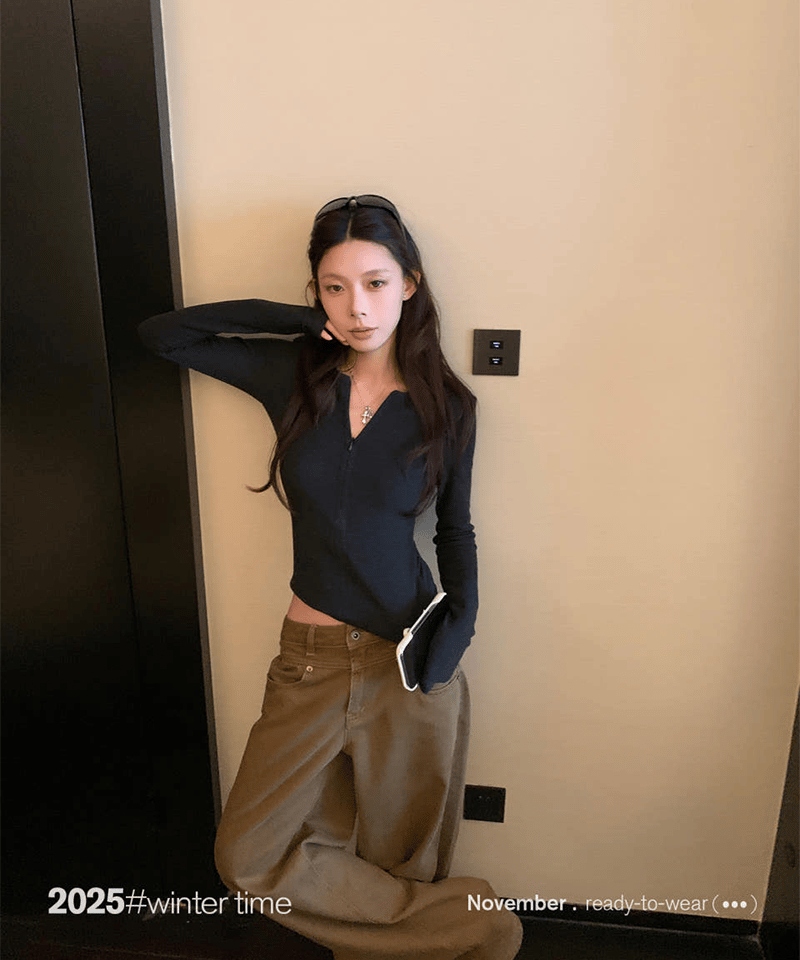 라운드 히든 하프집업 슬림탑 추가 이미지 2