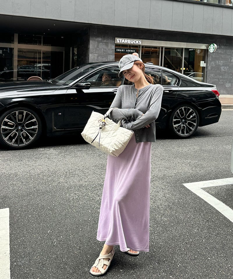 100텐셀 민소매 가디건 세트 (개별선택) 추가 이미지 1