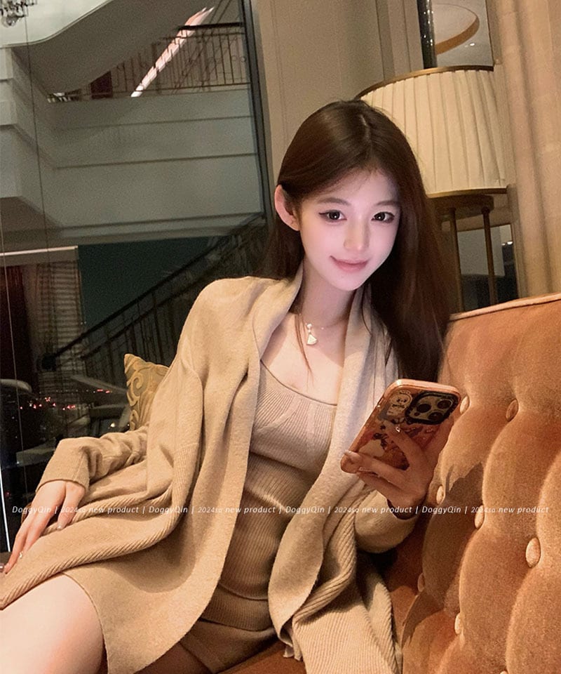 캐시울 숄가디건 나시 팬츠 포피스세트 추가 이미지 2
