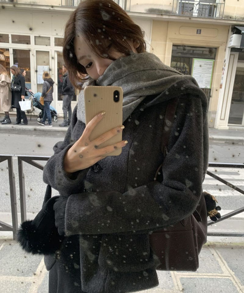 카본 포켓 A라인 후드자켓 추가 이미지 3