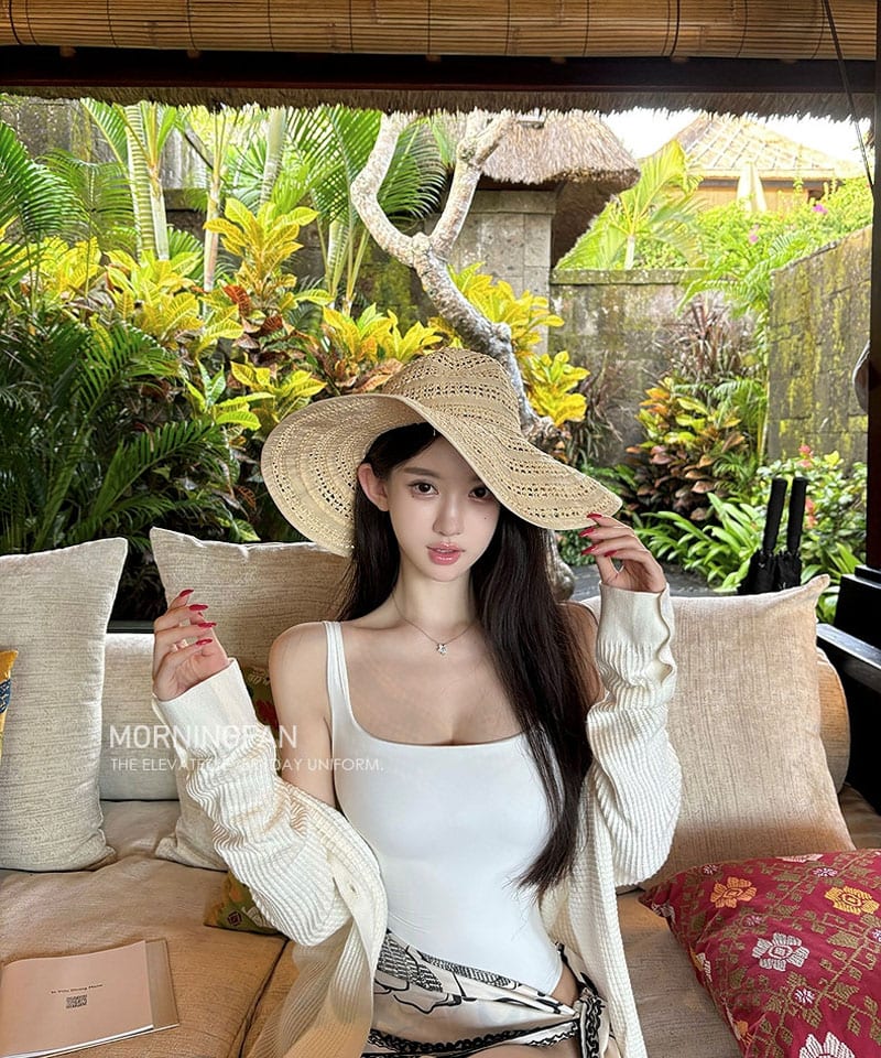 스퀘어 슬리브리스 컴프레션 바디수트 추가 이미지 2
