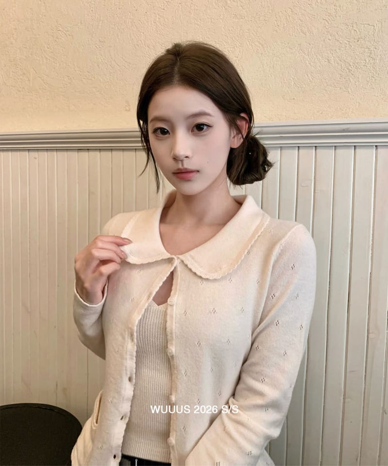 울 라운드카라 가디건 민소매탑 투피스 (개별선택) 추가 이미지 5