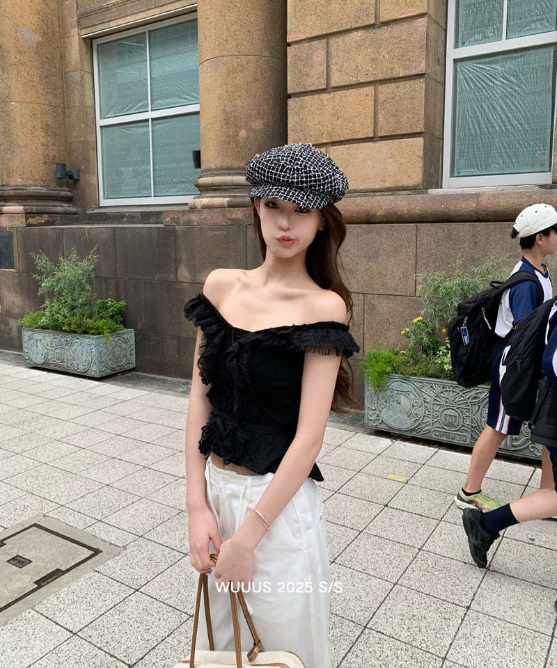 스트링 와이드 모달코튼 팬츠 추가 이미지 1