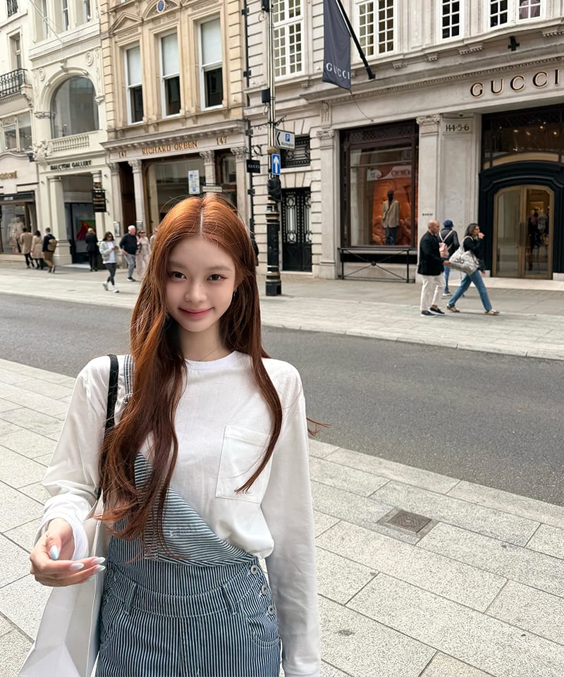 SS 코튼 선블록 포켓 롱 긴팔탑 추가 이미지 4